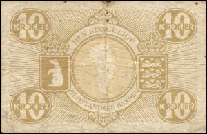 Greenland. 1953 10 Kroner