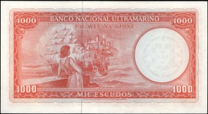 Guinea. 1964 1000 Escudos