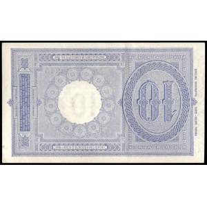 Italy. 1918 10 Lire Prefix 3345