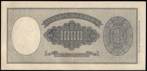 Italy. 1959 1000 Lire Prefix O366