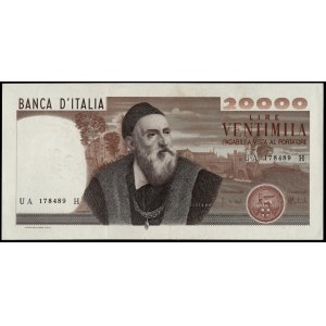 Italy. 1975 20000 Lire Tiziano 3 of 3 Consecutive