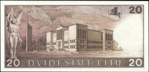 Lithuania. 1991 20 Litu