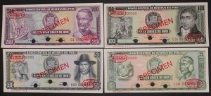 Peru. Sada 4ks vzorků