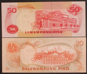 Philippines. 2pcs set specimen