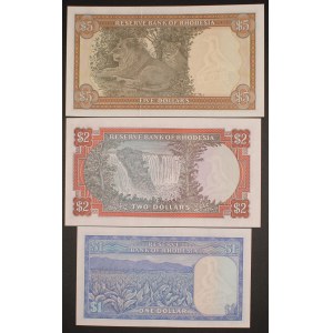 Rhodesia. 1979 1-2-5 dollars