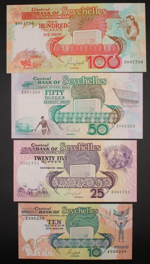 Seychelles. 1989 4pcs set