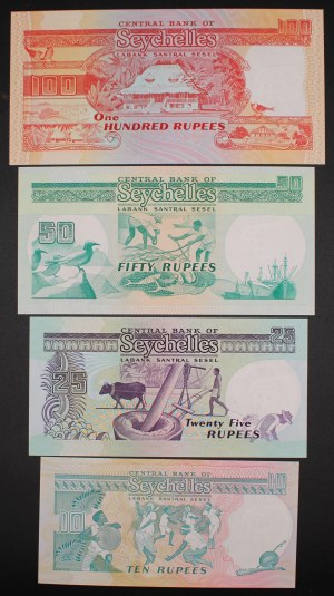 Seychelles. 1989 4pcs set