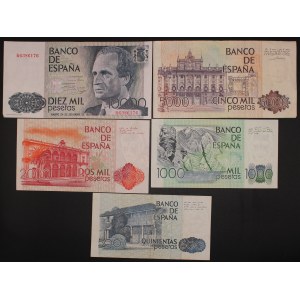 Spain. 1979 5pcs set