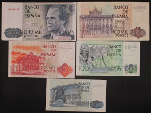 Spain. 1979 5pcs set