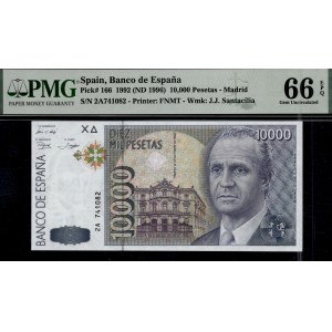 Spain. 1992 10000 Pesetas