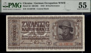 Ukraine. 1942 20 k