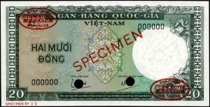 Vietnam. 20 Dong specimen