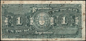 Argentina. 1897 1 Peso