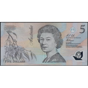 Australia. 1992 5 Dollars Prefix AA 18