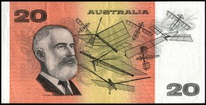 Australia. 1993 20 Dollars Prefix AAK