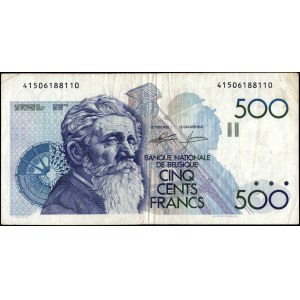 Belgium. 1982 500 Francs