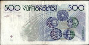 Belgium. 1982 500 Francs