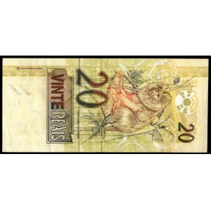 Brazil. 2002 20 Reais Prefix AA