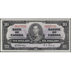 Canada. 1937 10 Dollars