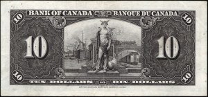 Canada. 1937 10 Dollars