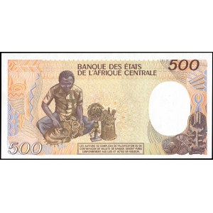 Central African States. 1987 500 Francs