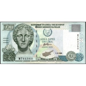 Cyprus. 1998 10 Pounds