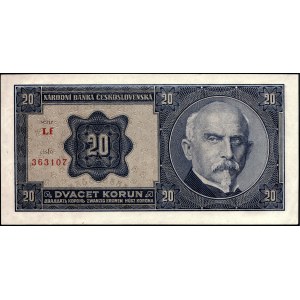 Czech Republic. 1926 20 Korun