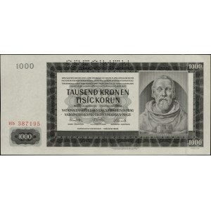 Czech Republic. 1942 1000 Korun