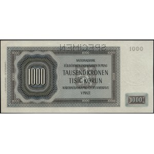 Czech Republic. 1942 1000 Korun