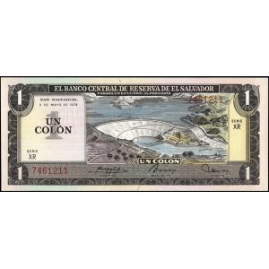 El Salvador. 1978 1 Colon Series XR