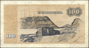 Faroe Islands. 1972 100 Kronur