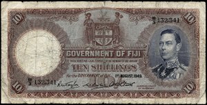 Fiji. 1949 10 Shillings