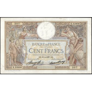 France. 1937 100 Francs Prefix E.538
