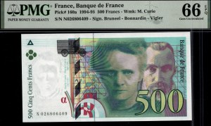 France. 1994 500 Francs