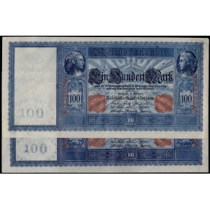 Germany. 1910 100 Mark Reichsbank 2 Pieces