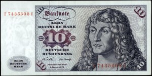 Germany. 1970 10 Mark Prefix FU
