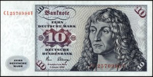 Germany. 1980 10 Mark Prefix CLV