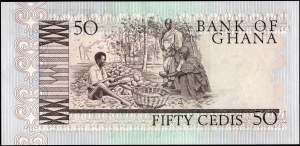 Ghana. 1980 50 cedů