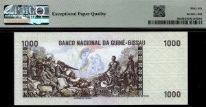 Guinea. 1978 1000 Pesos