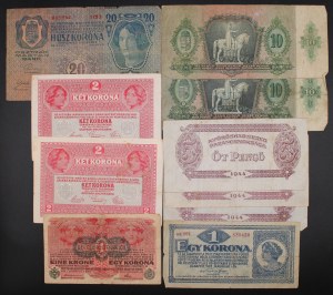 Hungary. 1918-1944 Lot of 10 Pieces