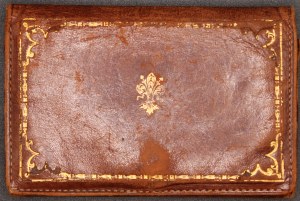 Italy. 1940s Wallet With Contemporary 1 Lira Banknotes