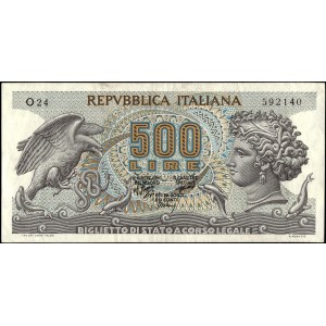 Italy. 1970 500 Lire Prefix O24