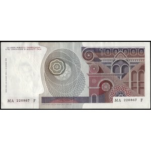 Italy. 1978 100000 Lire Prefix MA F