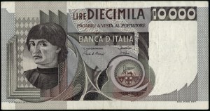 Italy. 1982 10000 Lire Prefix PC P