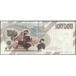Italy. 1983 100000 Lire Prefix BC Y