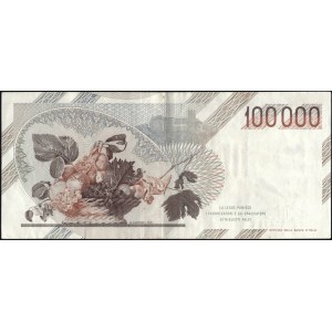 Italy. 1983 100000 Lire Prefix TC C