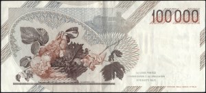 Italy. 1983 100000 Lire Prefix TC C