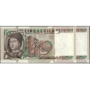 Italy. 1983 5000 Lire Consecutive Pair Prefix EA Q
