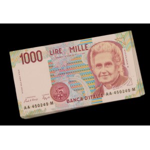 Italy. 1990 1000 Lire 58 Pieces