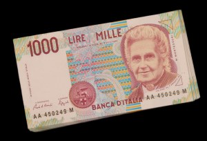 Italy. 1990 1000 Lire 58 Pieces